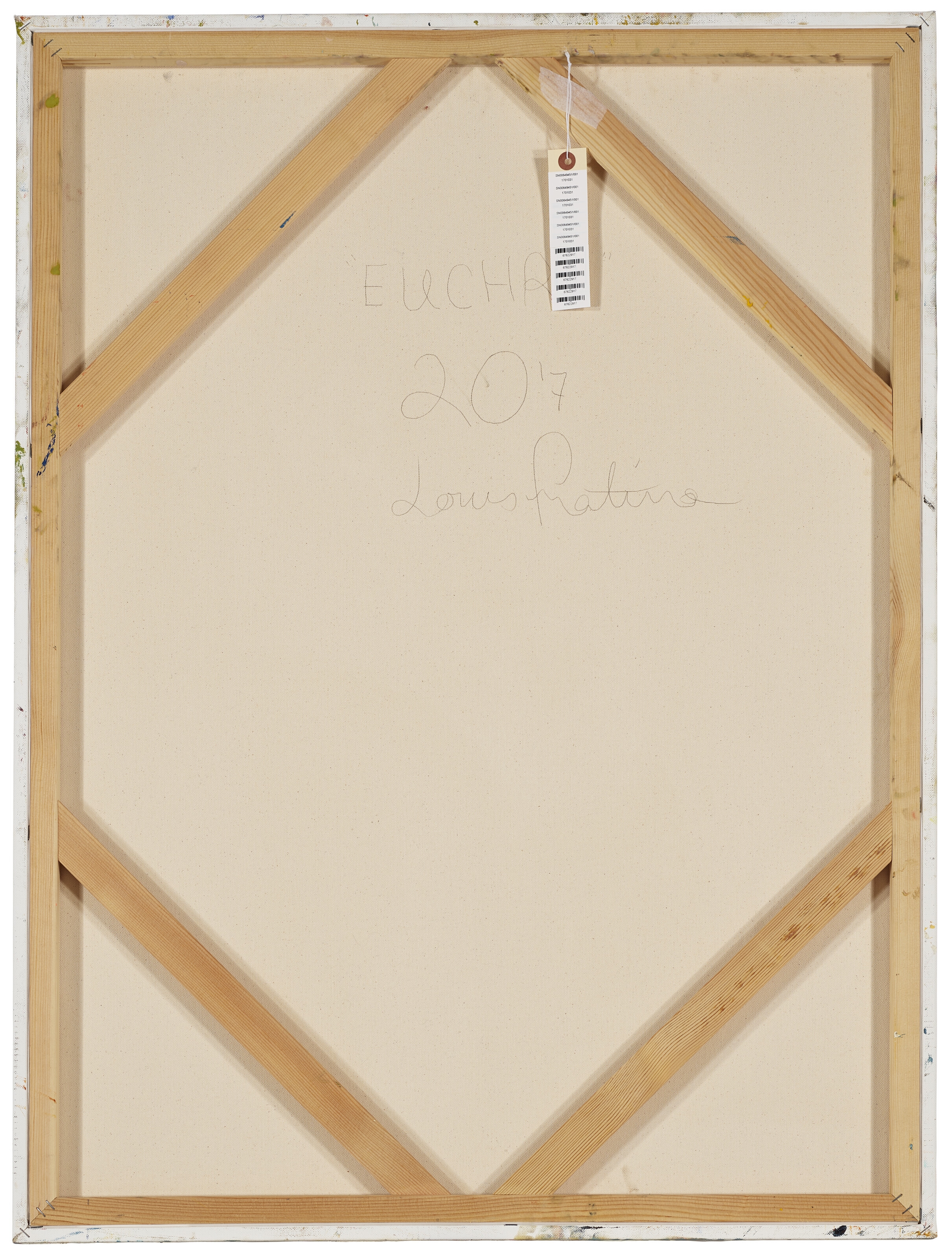 Artwork by Louis Fratino, Euchre, Made of oil on canvas