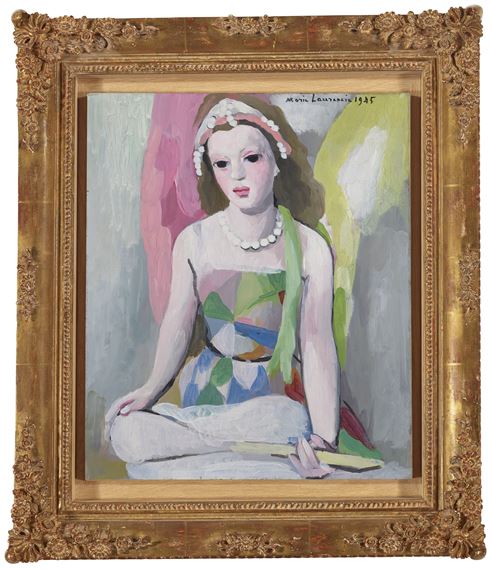 Marie Laurencin、FEMME A GUITARE Marie Laurencin | Deux femmes à la guitare | MutualArt
