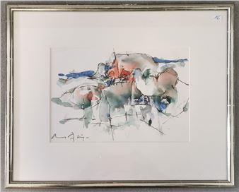 Abstrahierte Landschaft - Thomas A. Krüger