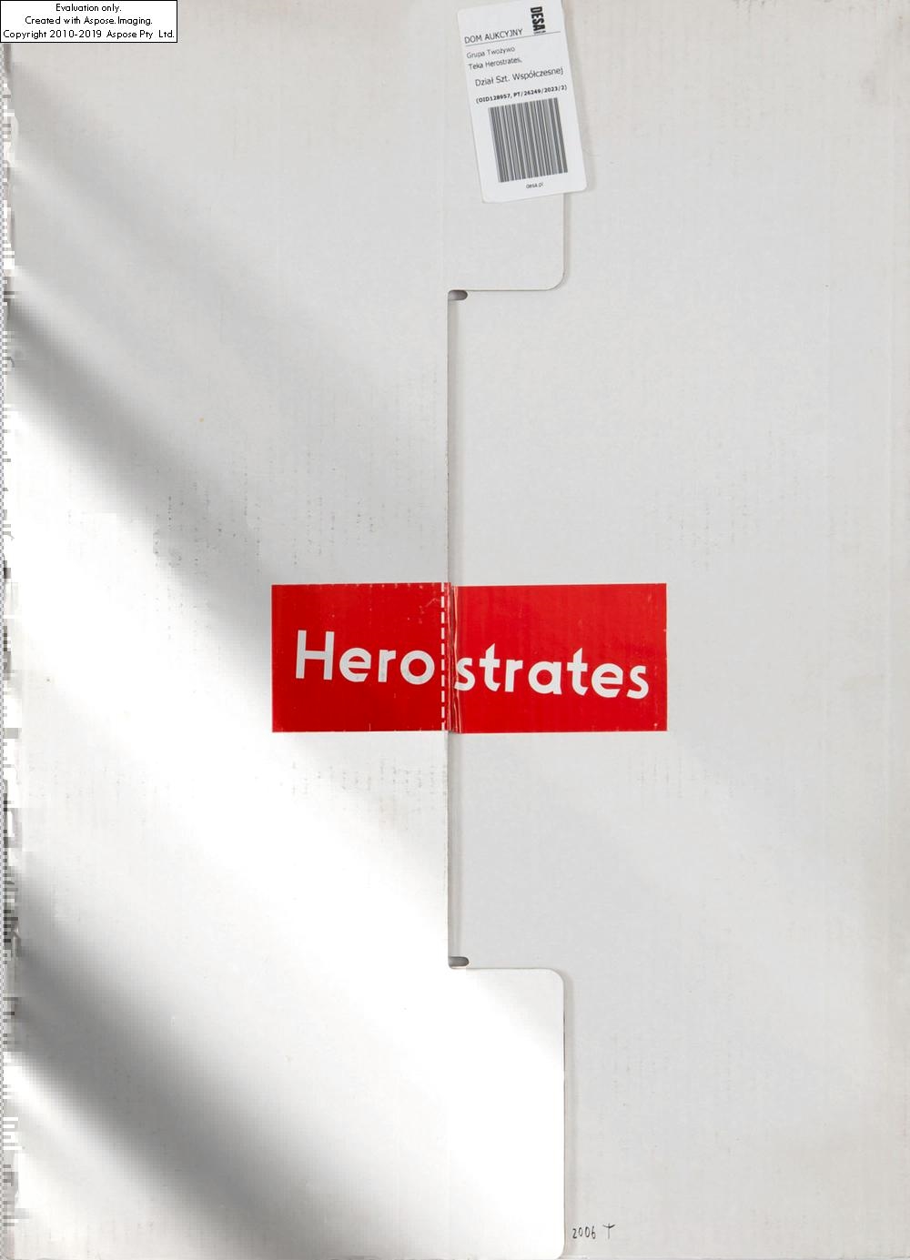 Twozywo | Teka Herostrates | MutualArt