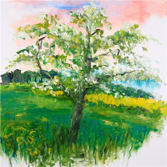 "Apfelbaum III". by Heide Fahlbusch, 2018