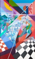 Artwork by Hans Fohan, Les trois grâces, Made of Oil on canvas