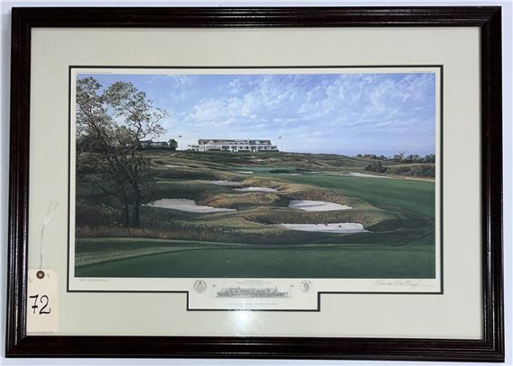 Linda Hartough | 18th Hole at Muirfield- Gullane Scotland (1992