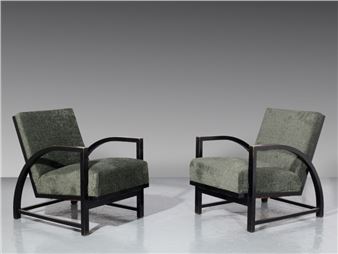 Paire de fauteuils dits « Helvi » - Maija Heikinheimo