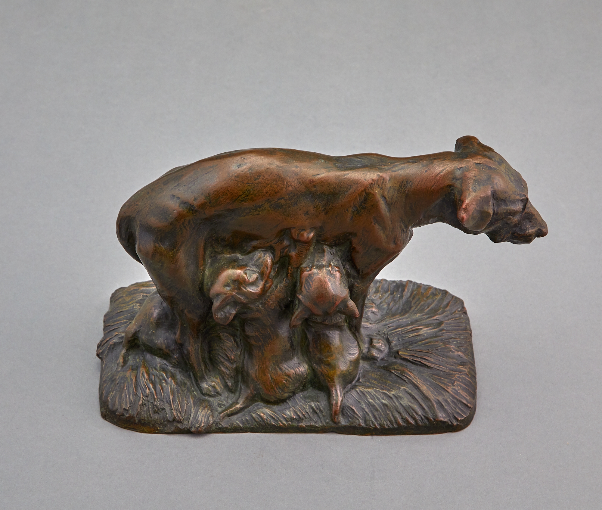 Hugo Postl | Mother and Pups | MutualArt