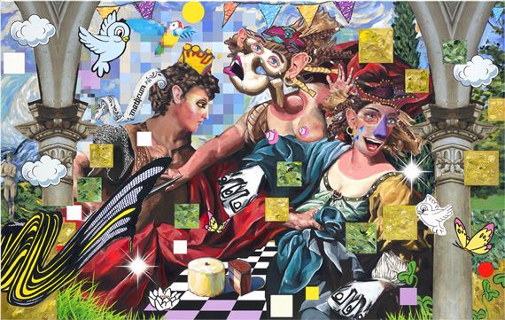 Abduction by Allison Zuckerman, Executed in 2019