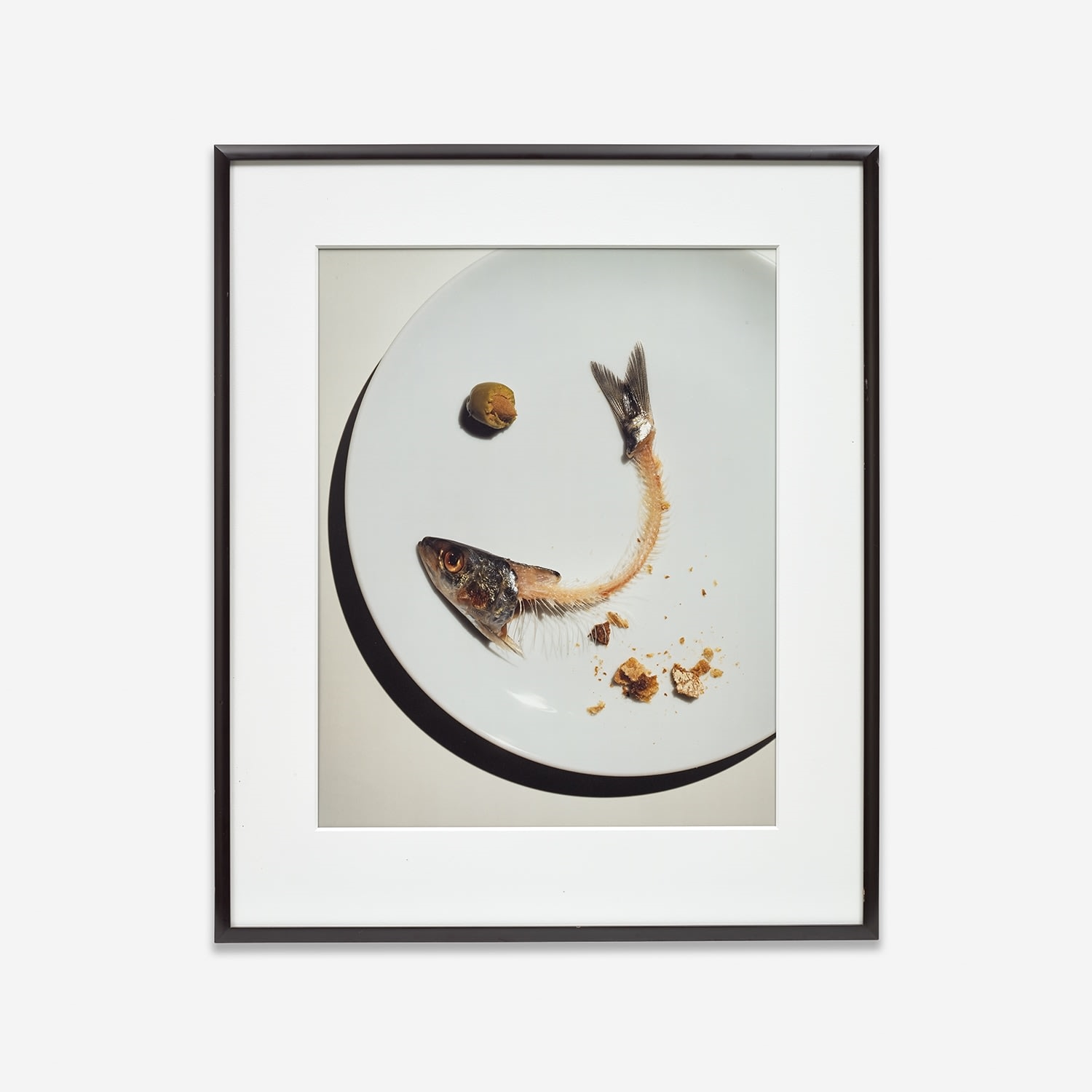 Irving Penn, Fish Bones on a Plate, New York (1993)