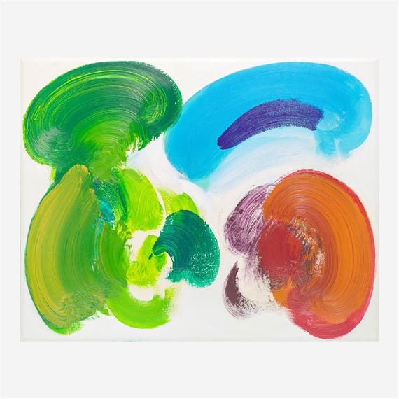 Handwritten Emblem by William Tillyer, Executed in 1989