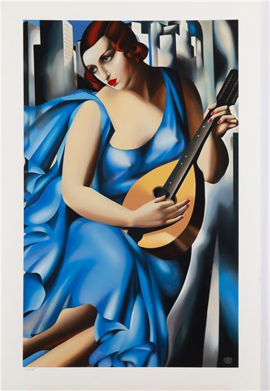 Tamara de Lempicka | La Musicienne | MutualArt