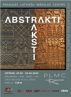 Abstrakti Raksti - PLMC, The Global Center for Latvian Art
