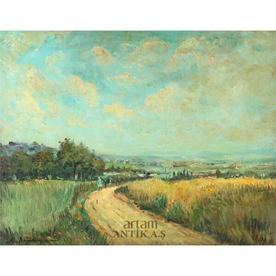 Peyzaj by Adil Dogancay