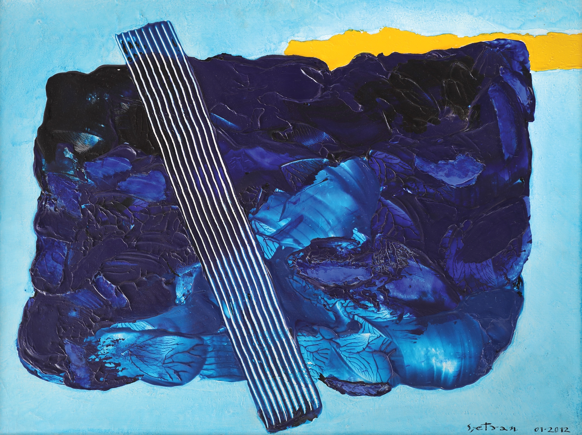 Artwork by Vladimir Şetran, Ocean