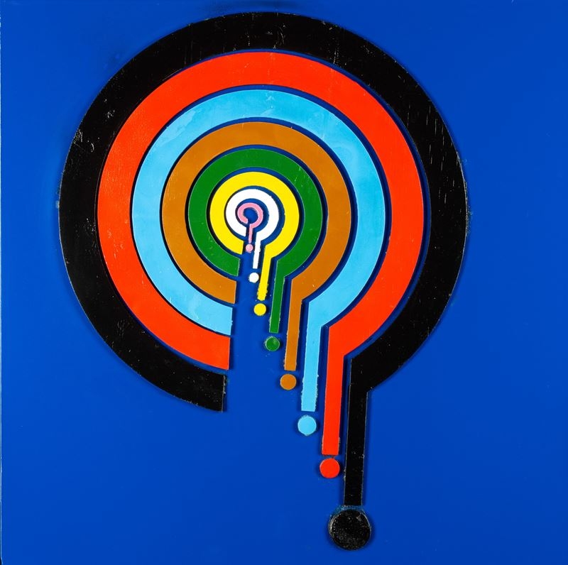 Artwork by Mokhtar Jelassi, Destino, Made of mixed media on canvas