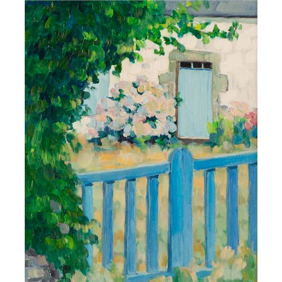 L'ENTRÉE AUX HORTENSIAS by Henri Pilet / Boutagy, 79