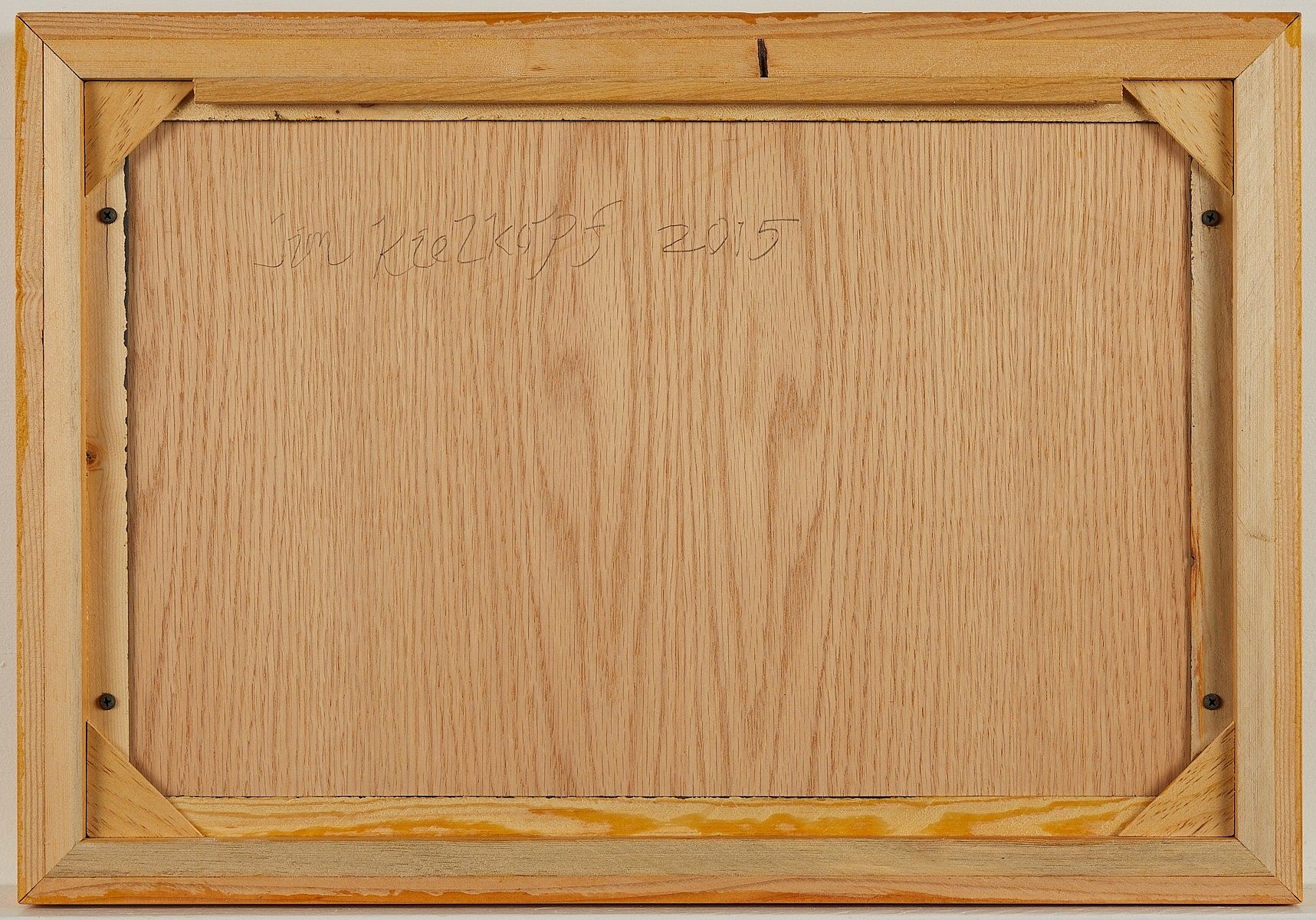 Artwork by James Kielkopf, Abstract composition, 2015, Made of Mixed media on board