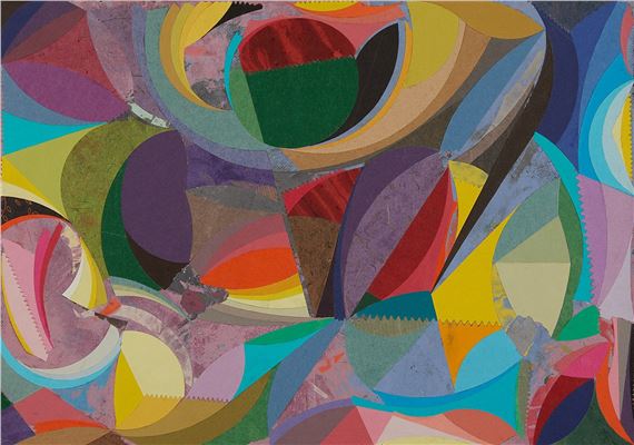 Abstract composition by James Kielkopf, 2012