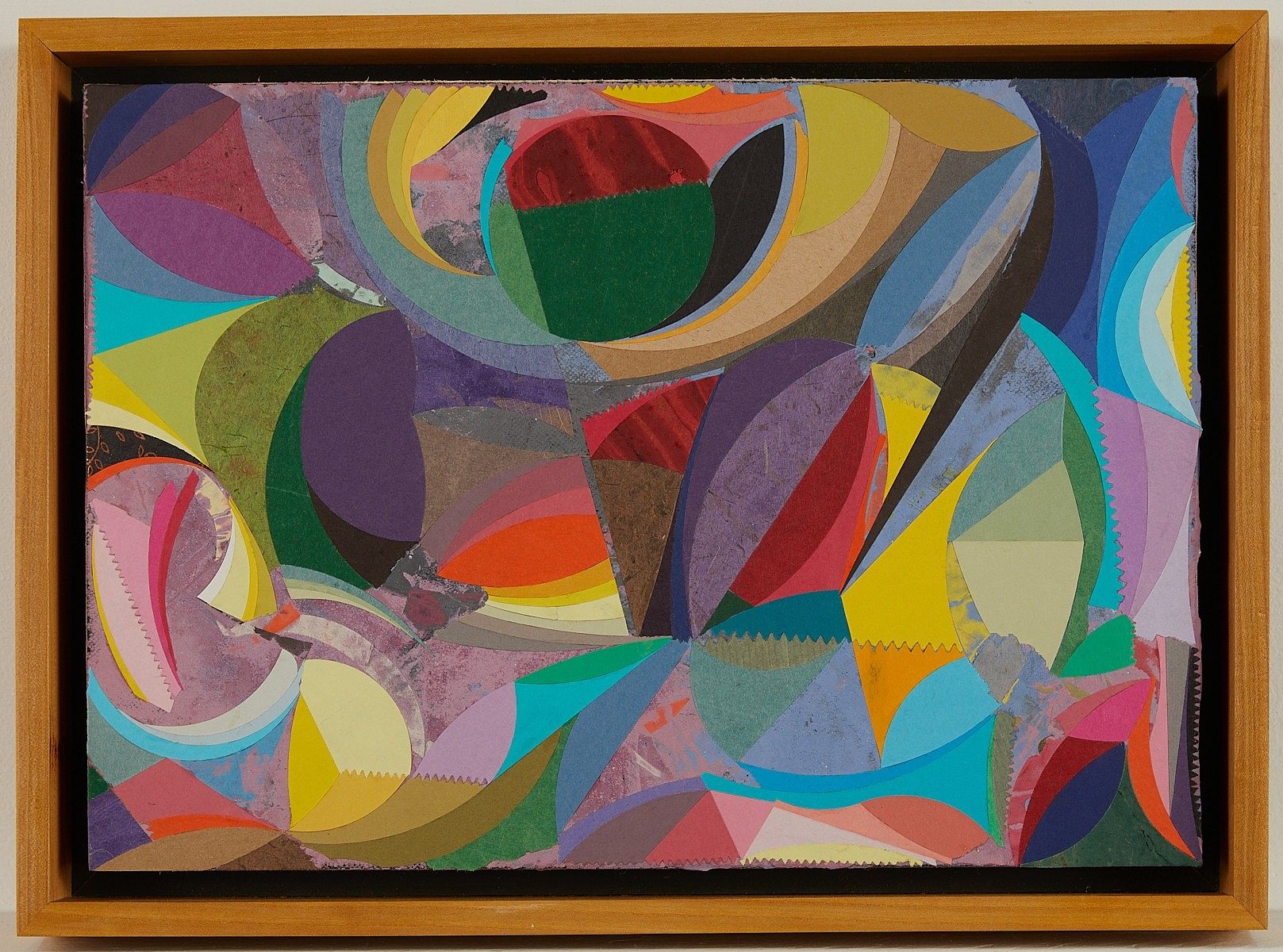 Artwork by James Kielkopf, Abstract composition, Made of Mixed media on board
