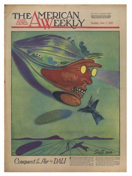 Salvador Dalí | THE AMERICAN WEEKLY (1934 - 1938) | MutualArt