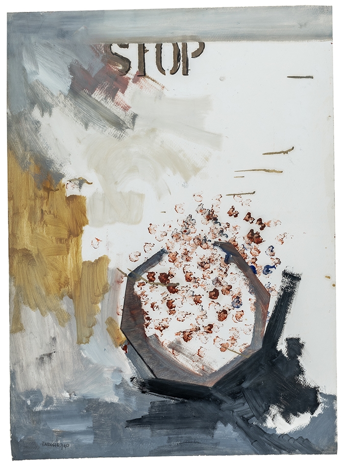 Artwork by Cäsar W. Radetzky, Untitled, Made of Mischtechnik auf Papier