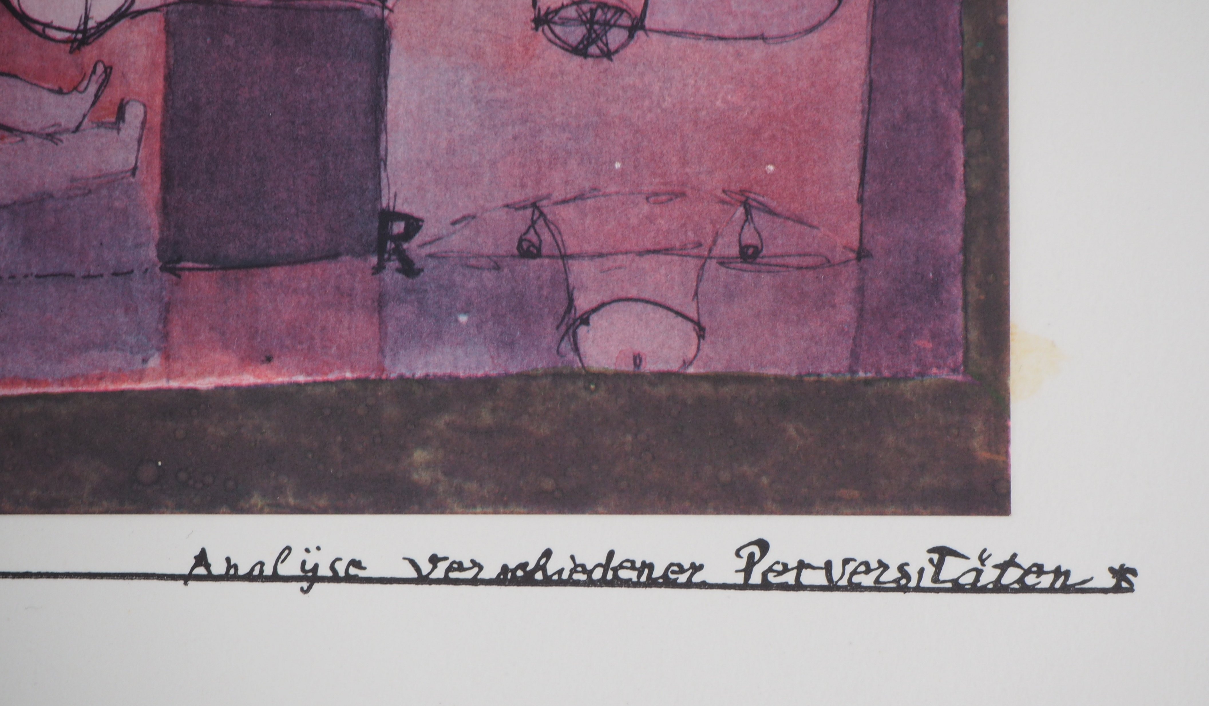 Paul Klee | Analysis of various perversities | MutualArt