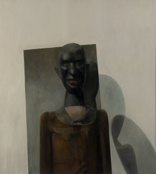 "Black figure portrait" by Miguel Ángel Argüello