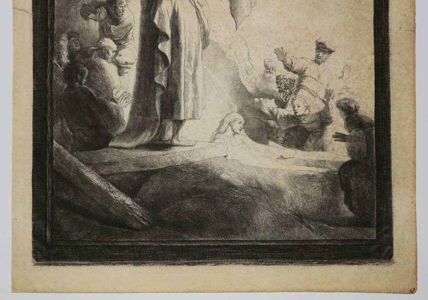 Rembrandt van Rijn | The Raising of Lazarus (Circa 1632) | MutualArt