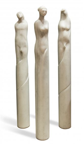 "Hermes, Adridita y Hermafrodita", 1998 - Adolfo Barnatán