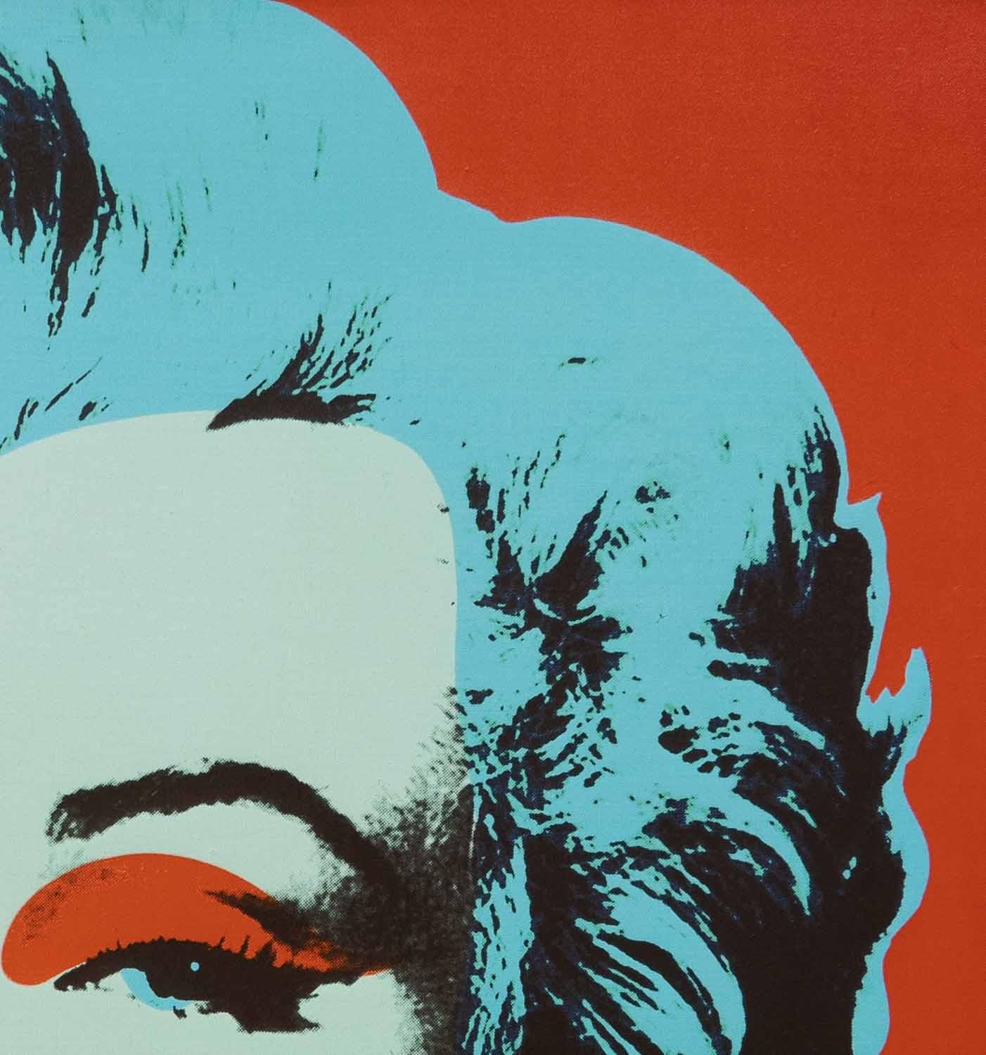 Artwork by Andy Warhol, Marilyn, Made of Giclee Print on linen