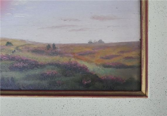 Ernest Krins | Characters in the moor | MutualArt