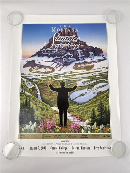 The Montana Summer Symphony Poster by Monte Dolack