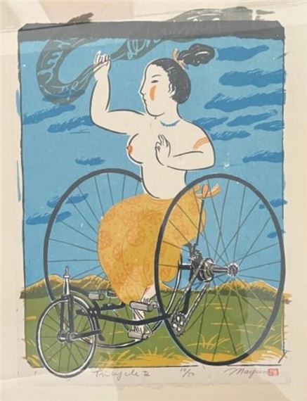 Mayumi ODA (1941) Trycycle by Mayumi Oda