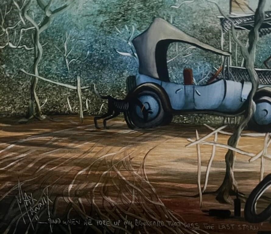 Max Mannix | Max Mannix (1939-) Outback homestead | MutualArt