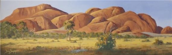 Brian Baigent | Brian Baigent (1929 - 2000) Olgas | MutualArt
