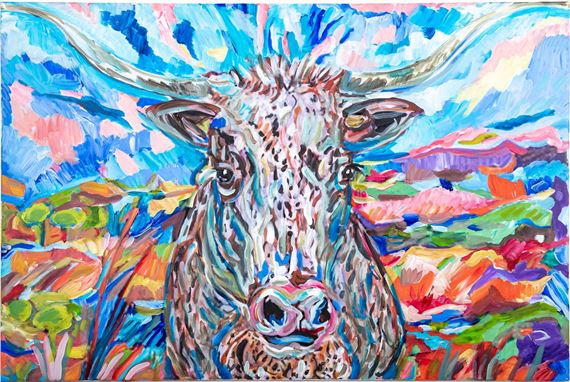 Texas Longhorn by Laura Davis