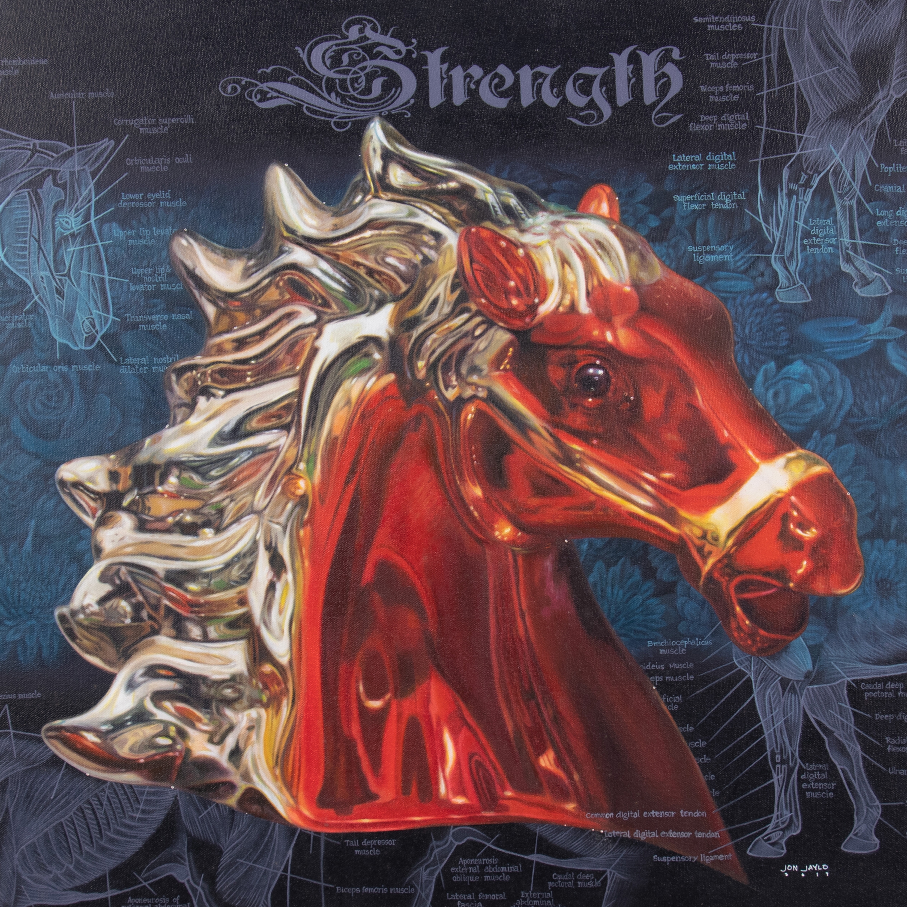Jon Jaylo | The Red Horse (2017) | MutualArt