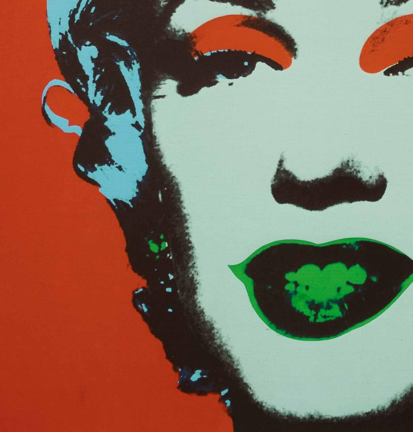 Artwork by Andy Warhol, Marilyn, Made of Giclee Print on linen