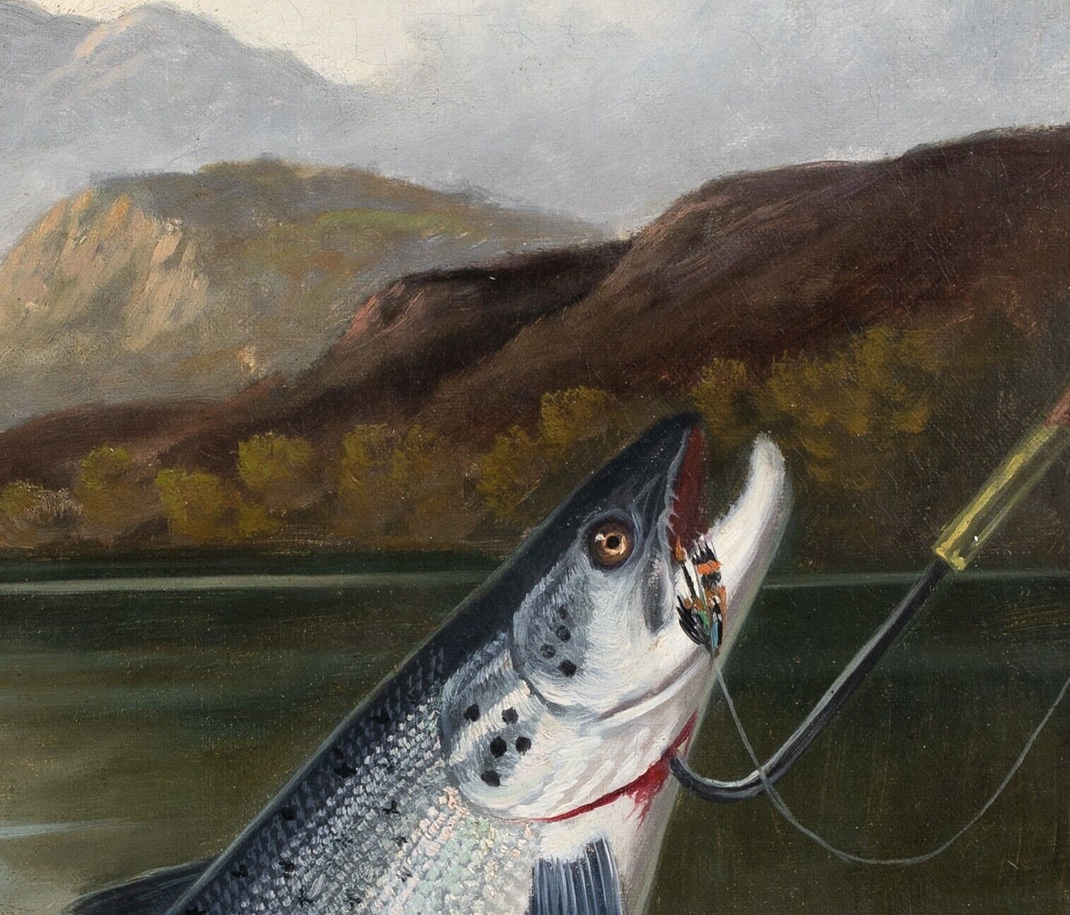 Fly Fishing Painting – Roland Lee