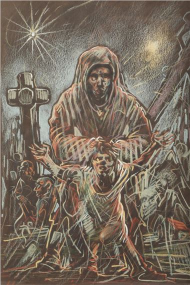 Peter Howson Obe | The Haunted | MutualArt