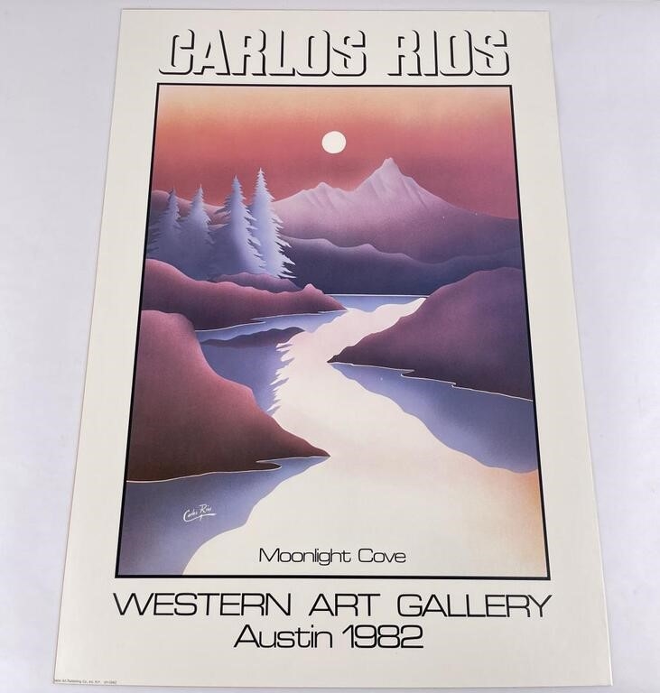 Carlos Rios | Carlos Rios Exhibition Poster | MutualArt