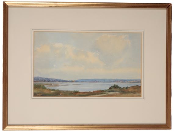 James Herbert Snell | ‘Poole Harbour from Shell Bay’ (1861) | MutualArt