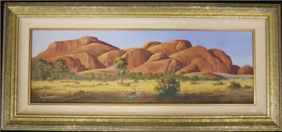 Brian Baigent | Brian Baigent (1929 - 2000) Olgas | MutualArt