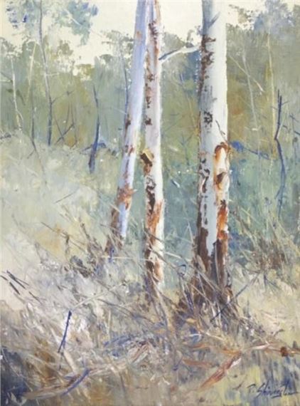 Patrick Shirvington (1952 -) 'In the Gully' by Patrick Shirvington