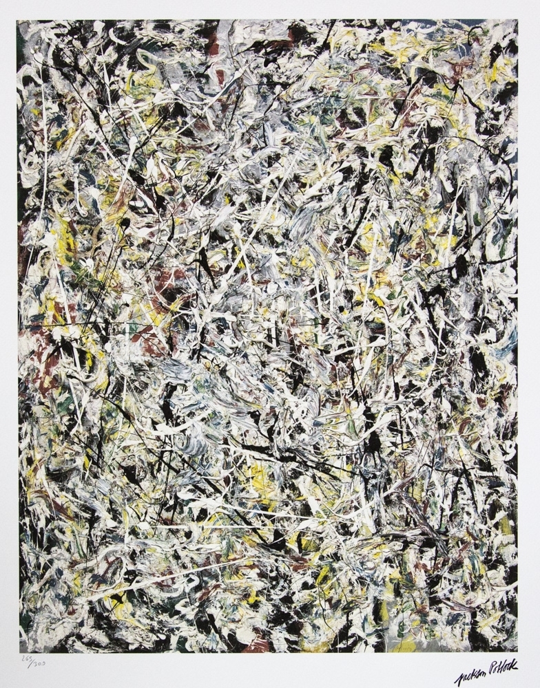 Jackson Pollock White Light