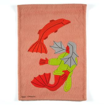 SEDNA WITH SEA CREATURE - Norman Ekoomiak