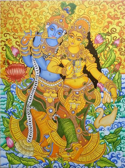 Mini Rastogi | Radha Krishna _ Eternal Love | MutualArt