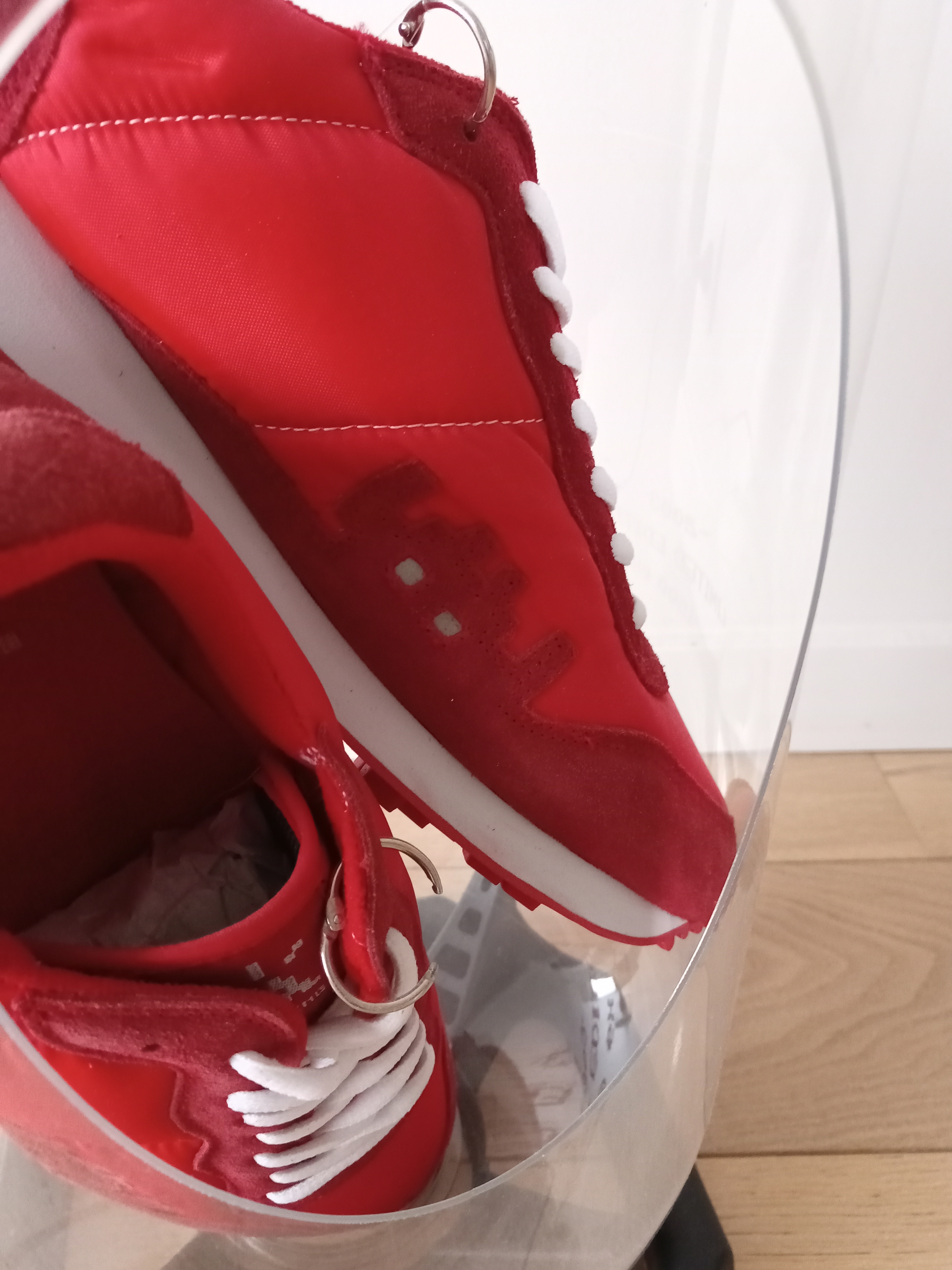 Space Invader | Sneaker Space Invader Red Limited Edition | MutualArt