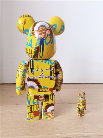 Andy Warhol | Medicom Toy - BE@RBRICK Andy Warhol x Jean-Michel