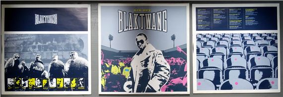 Banksy | BANKSY Blak Twang - Kik Off lp 33'' 2002 (2002) | MutualArt