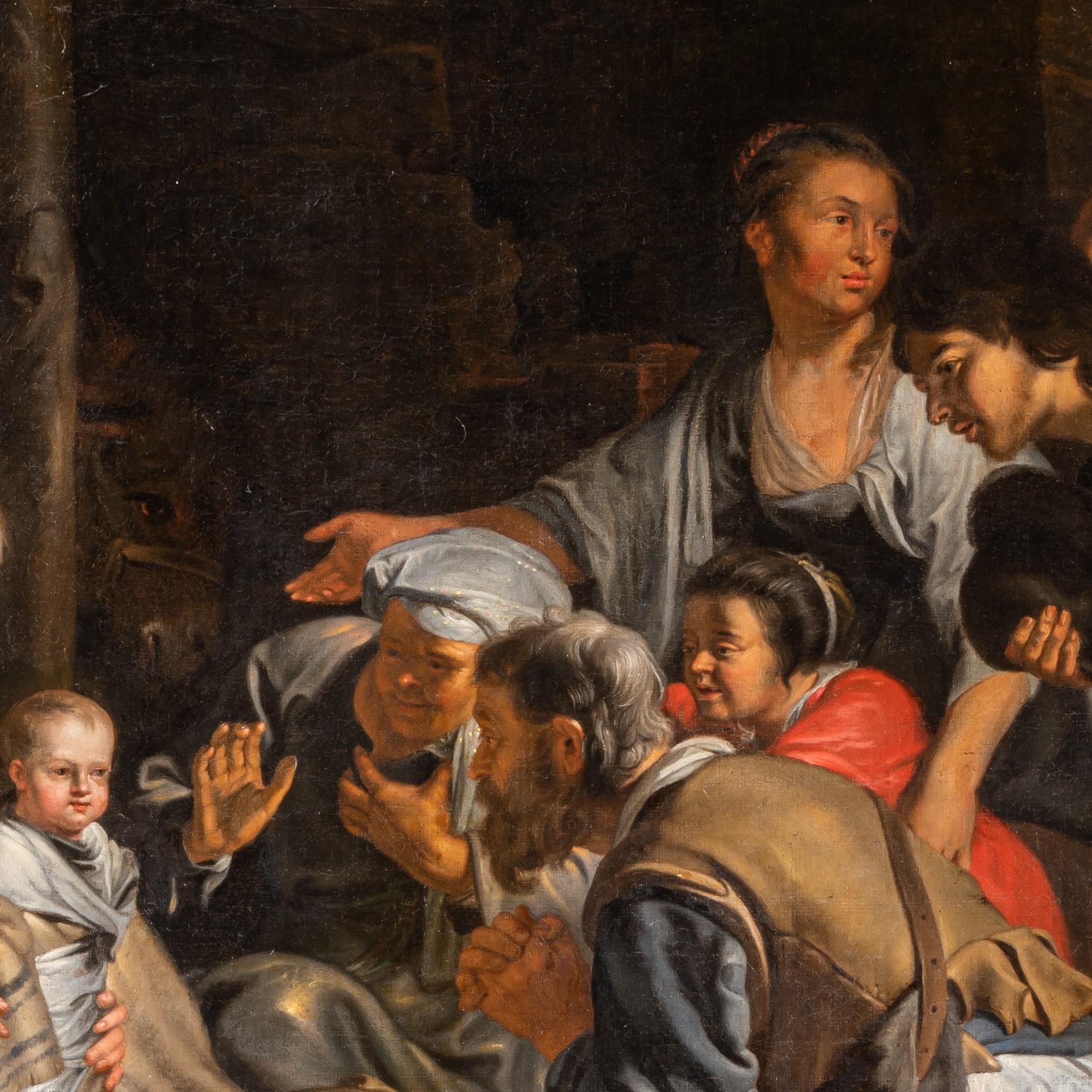 Artwork by Abraham van Diepenbeeck, The Adoration Of The Shepherds, Made of oil on canvas