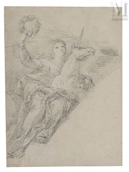 Femme à la licorne - Anicet-Charles-Gabriel Lemonnier